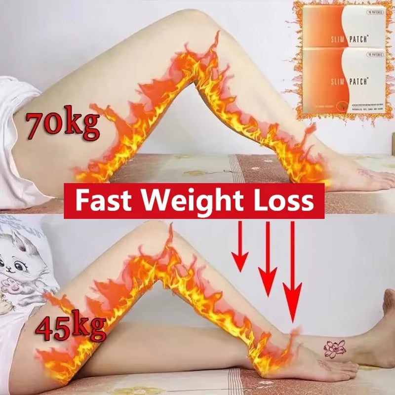Weight Loss Belly Slimming Patch Fast Burning Fat Detox Abdominal Navel Sticker Dampness-Evil Removal Improve Stomach Magnetic